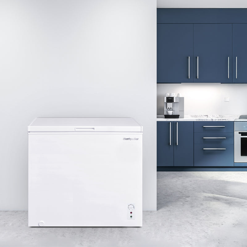 Montpellier MDACF194W - White 194L Chest Freezer - E Energy