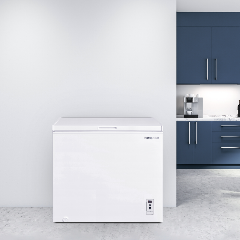 Montpellier MDACF291W - White 291L Chest Freezer - E Energy Rating