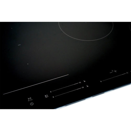 Montpellier MDAIN80FZ - Black Glass 80cm Induction Hob - 5 Zones - Built-In
