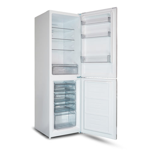 Montpellier MDANF181W - White Fridge Freezer - No Frost 247L - E Energy