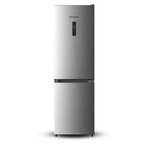 Montpellier MDANF188X - Inox Fridge Freezer - 295L 60/40 Frost Free - E Energy