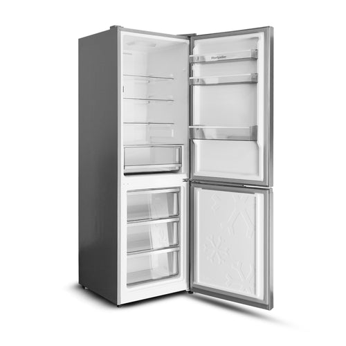 Montpellier MDANF188X - Inox Fridge Freezer - 295L 60/40 Frost Free - E Energy