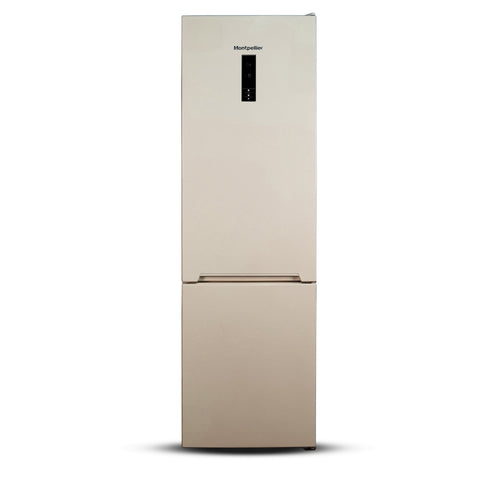 Montpellier MDANF201C - Cream Fridge Freezer - 327L No Frost - E Energy Rating