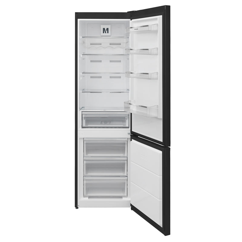 Montpellier MDANF201DX - Dark Inox Fridge Freezer - 70/30 No Frost 327L - E Energy