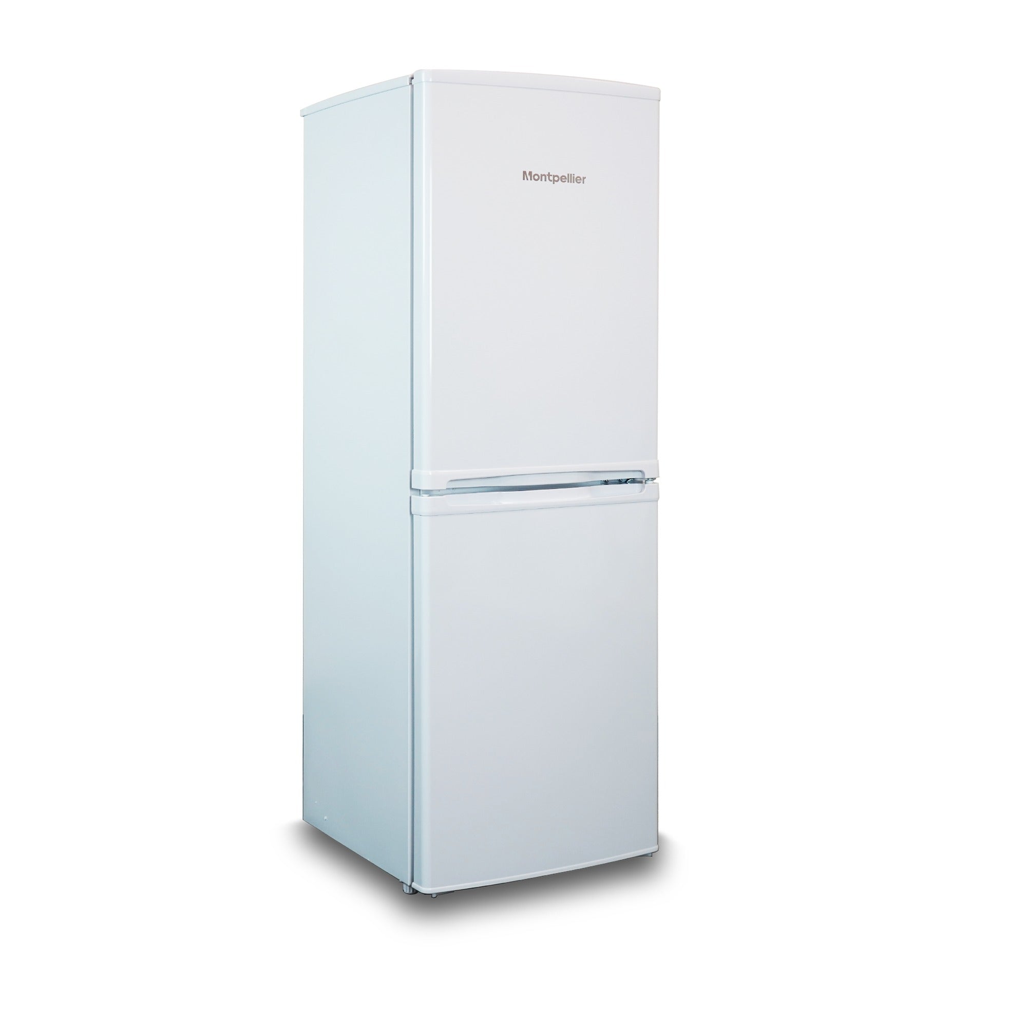 Montpellier MDAS144W - Small White Fridge Freezer - 142L - E