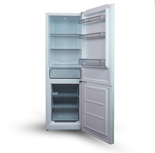 Montpellier MDAS186W - White Fridge Freezer - 315L Capacity - E Energy Rating