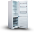 Montpellier MDAS186W - White Fridge Freezer - 315L Capacity - E Energy Rating