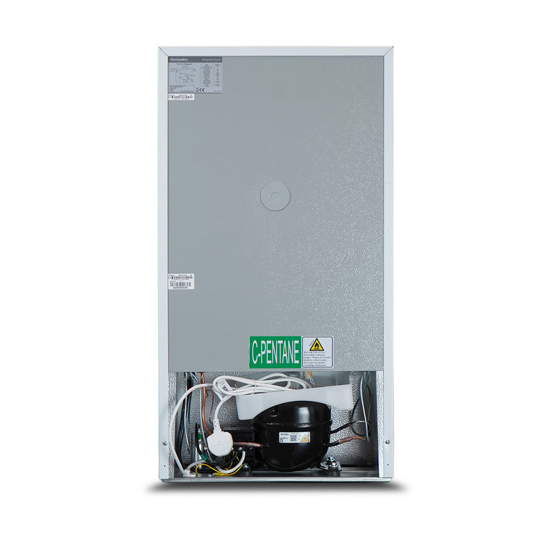 Montpellier MDAS2035W - White Undercounter Fridge Freezer - 84L - E Energy