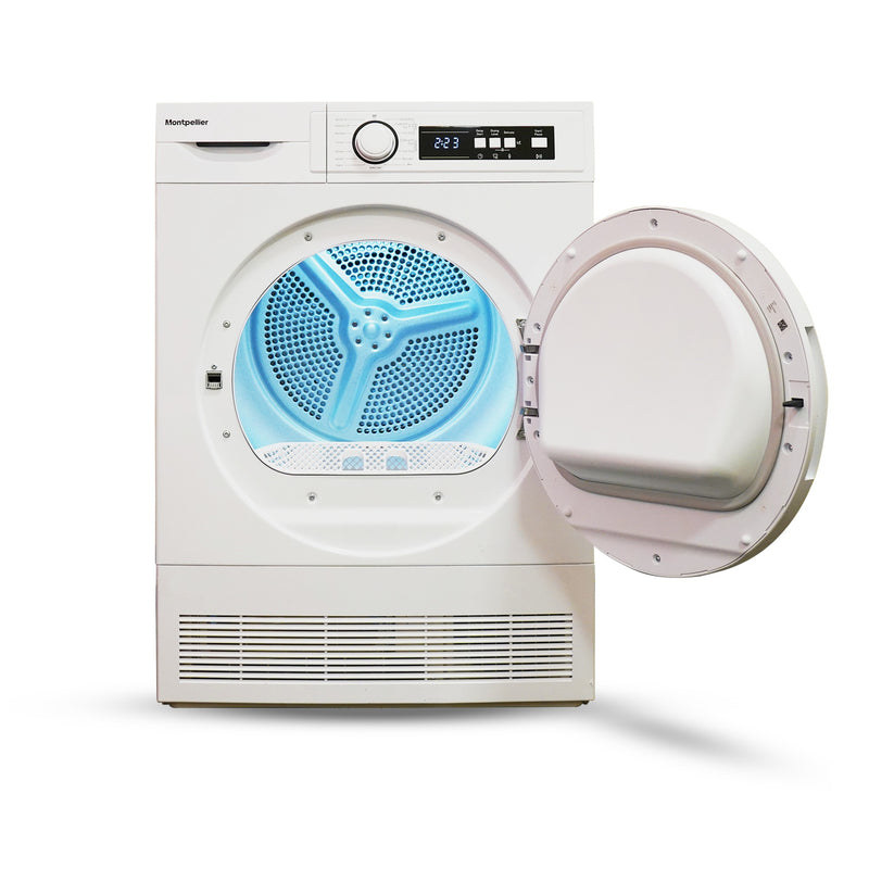 Montpellier MDATDSC7W - White 7KG Tumble Dryer - Condenser - B energy