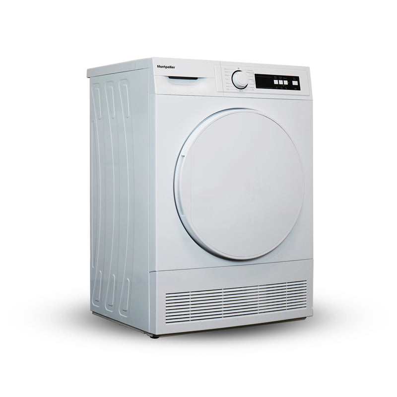 Montpellier MDATDSC7W - White 7KG Tumble Dryer - Condenser - B energy