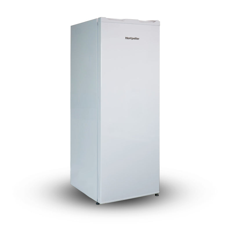 Montpellier MDATLF145W - White Tall Larder Fridge - 255L - E Energy Rating