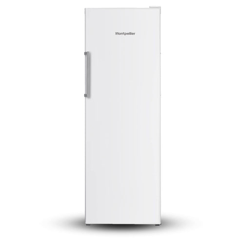 Montpellier MDATLF170W - White Tall Larder Fridge - 331L - E Energy Rating