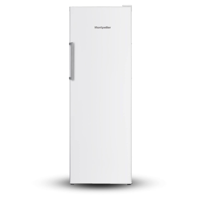 Montpellier MDATLF170W - White Tall Larder Fridge - 331L - E Energy Rating