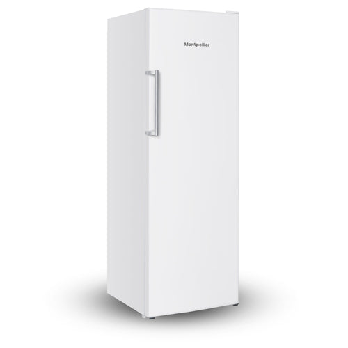 Montpellier MDATLF170W - White Tall Larder Fridge - 331L - E Energy Rating