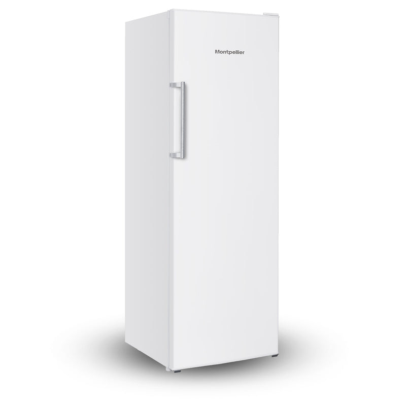Montpellier MDATLF170W - White Tall Larder Fridge - 331L - E Energy Rating