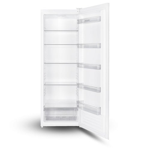 Montpellier MDATLF170W - White Tall Larder Fridge - 331L - E Energy Rating