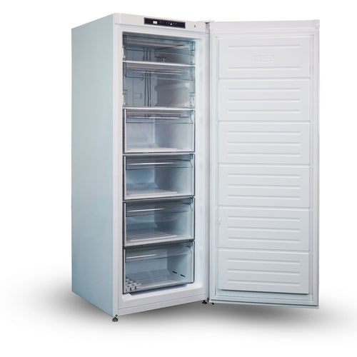Montpellier MDATSFZ145W - White Tall Static Freezer - 188L - E Energy Rating