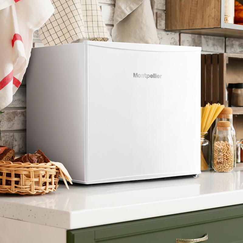 Montpellier MDATTLW - White Table Top Freezer - 40L Capacity - E Energy Rating