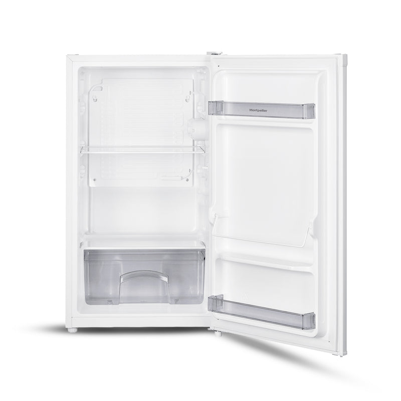 Montpellier MDAUCL48W - White Undercounter Larder Fridge - 90L - E Energy