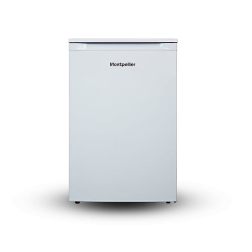 Montpellier MDAUCL54W - White Undercounter Larder Fridge - 128L - E Energy Rating