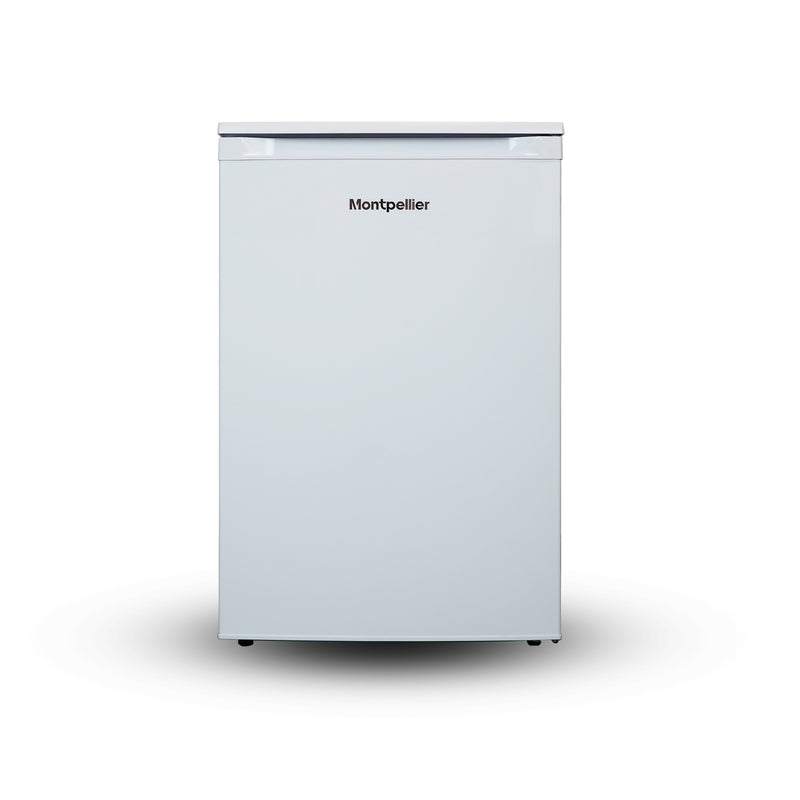 Montpellier MDAUCL54W - White Undercounter Larder Fridge - 128L - E Energy Rating