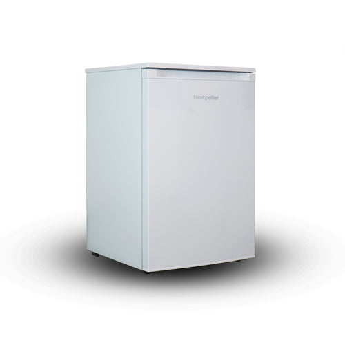 Montpellier MDAUCL54W - White Undercounter Larder Fridge - 128L - E Energy Rating