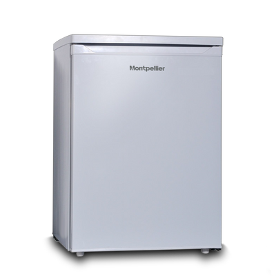 Montpellier MDAUCL60W - 60cm Wide White Under Counter Larder Fridge - 156L - E Energy