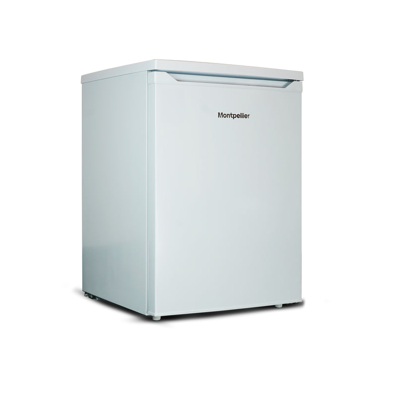 Montpellier MDAUCL60W - 60cm Wide White Under Counter Larder Fridge - 156L - E Energy