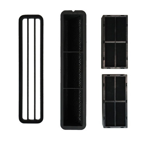 Montpellier MDAVIN80DF - Black Glass 80cm Venting Induction Hob - 4 Cooking Zones - E Energy Rating