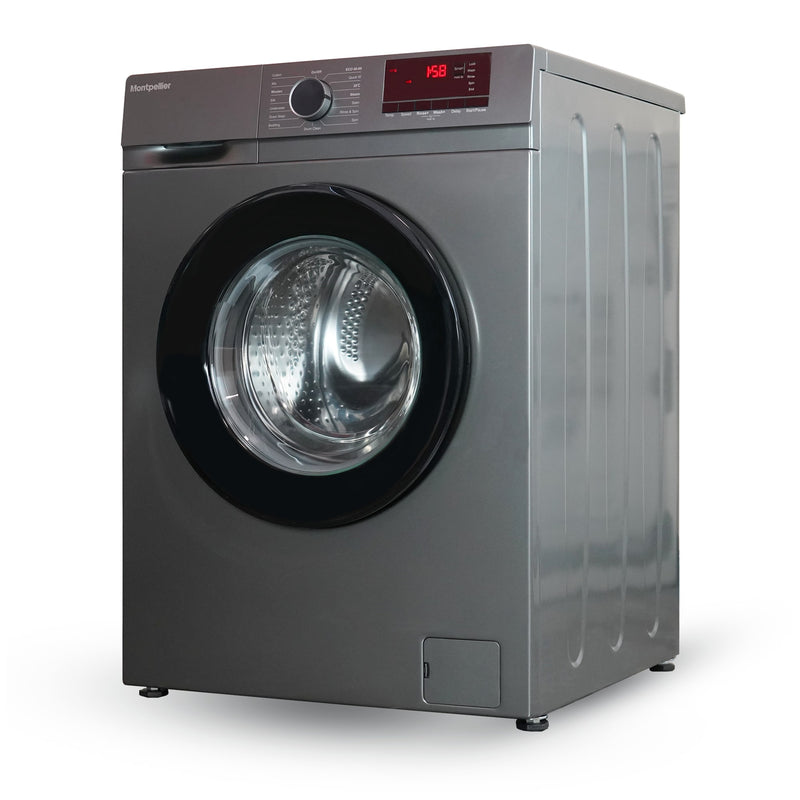 Montpellier MDAWM1014S - Silver 10KG Washing Machine - 1400 RPM - A energy