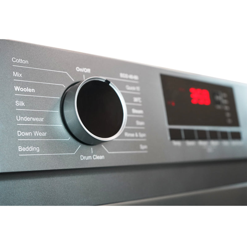 Montpellier MDAWM1014S - Silver 10KG Washing Machine - 1400 RPM - A energy