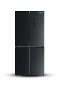 Montpellier MDAXD183DX - Dark Inox American Fridge Freezer - 475 Litres - E Energy Rating