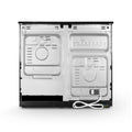 Montpellier MDFRC100K - Black Dual Fuel Range Cooker - 7 Gas Burners, 2 Ovens, 100cm Width - Display