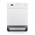 Montpellier MDI655W - White Semi Integrated 12 Place Settings Dishwasher - E energy