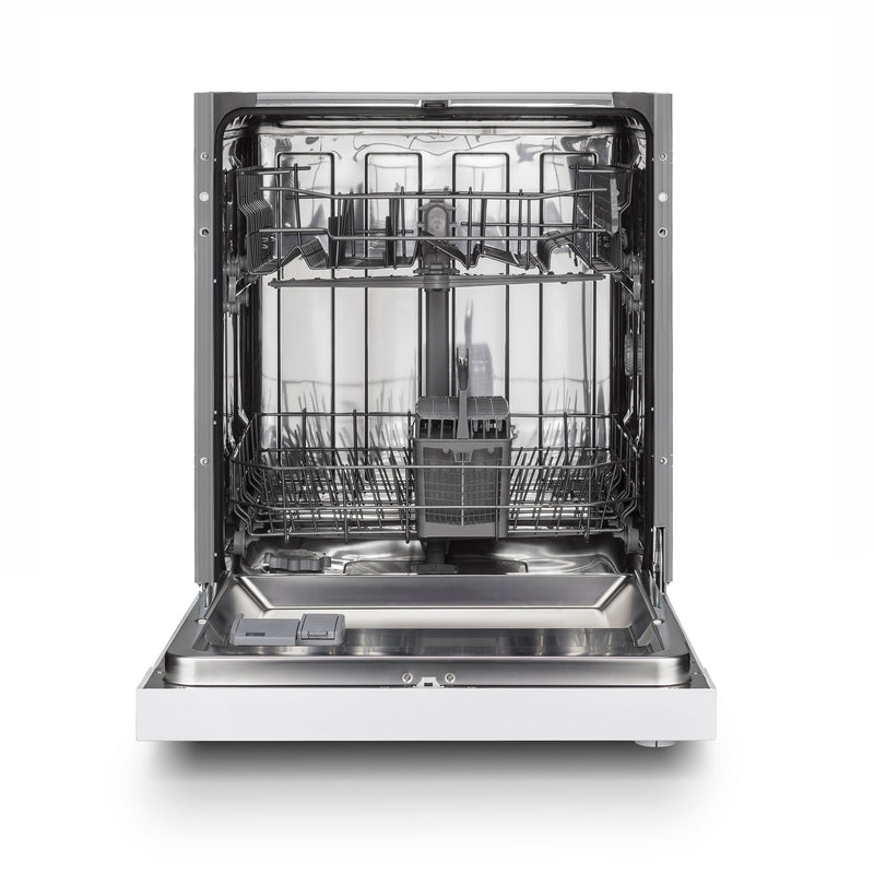 Montpellier MDI655W - White Semi Integrated 12 Place Settings Dishwasher - E energy