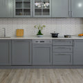 Montpellier MDI655X - Stainless steel Semi Integrated Dishwasher - E energy