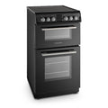 Montpellier MDOC50FK - Black 4 Zone Electric Cooker - A Rated