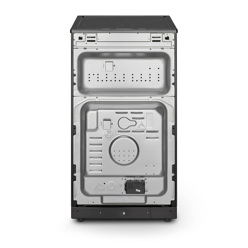 Montpellier MDOC50FK - Black 4 Zone Electric Cooker - A Rated