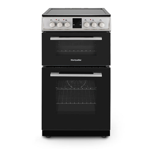 Montpellier MDOC50FS - Silver 4 Zone Electric Cooker - A Rated