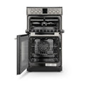 Montpellier MDOC50FS - Silver 4 Zone Electric Cooker - A Rated