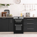 Montpellier MDOC50FS - Silver 4 Zone Electric Cooker - A Rated