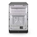 Montpellier MDOC60FK - Black 4 Zone Electric Cooker - A/A energy - Display