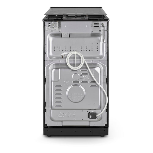 Montpellier MDOG50LK - Black 4 Zone Gas Cooker - Catalytic cleaning - A/A+ energy - Display