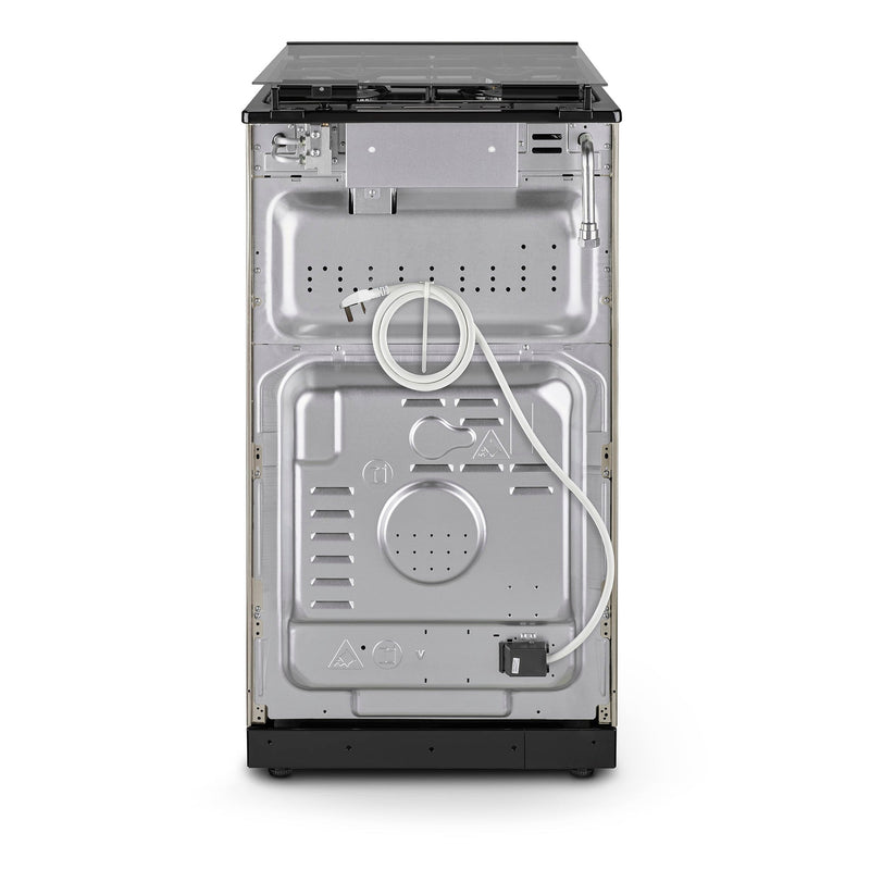 Montpellier MDOG50LS - Silver 4 Zone Gas Cooker - Catalytic cleaning - A/A+ energy - Display