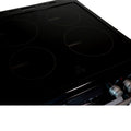 Montpellier MDOI60FK - Black 60cm Induction Double Cooker - A/A Energy Rating