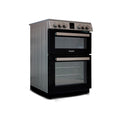 Montpellier MDOI60FS - Silver 60cm Induction Cooker - Dual Oven - A/A Energy