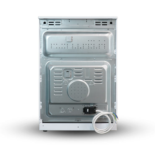 Montpellier MDOI60FW - White 60cm Induction Cooker - Double Oven - A/A Energy