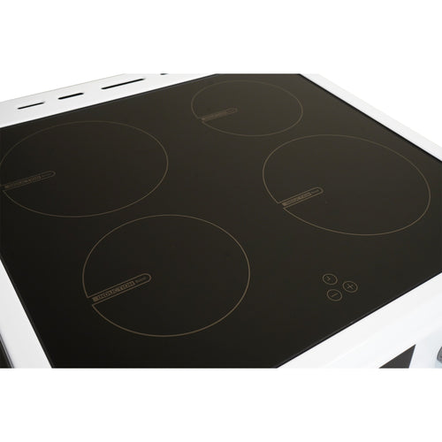 Montpellier MDOI60FW - White 60cm Induction Cooker - Double Oven - A/A Energy