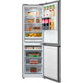 Midea MDRB379FGD46 - Inox Fridge Freezer - 273L - D Energy Rating