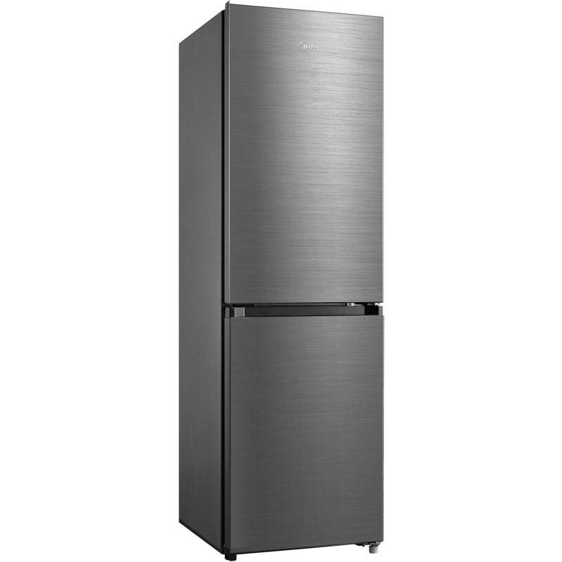 Midea MDRB379FGD46 - Inox Fridge Freezer - 273L - D Energy Rating